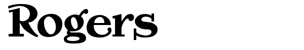 Rogers font