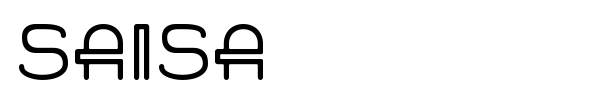 Saisa font