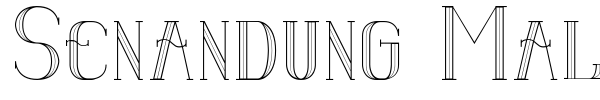 Senandung Malam font preview
