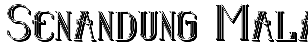 Senandung Malam font preview
