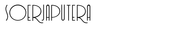 Soerjaputera font
