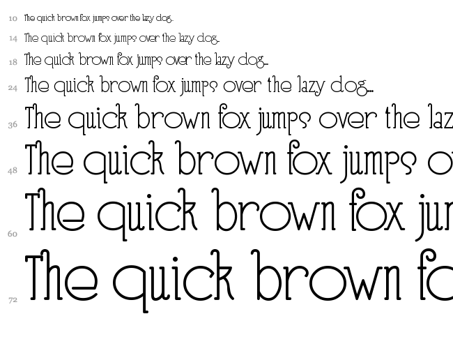 Speedball No3 font waterfall
