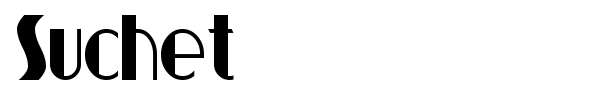 Suchet font