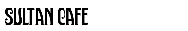 Sultan Cafe font