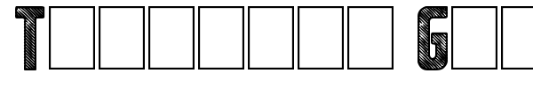 Thirties Gold font