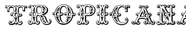 Tropicana font