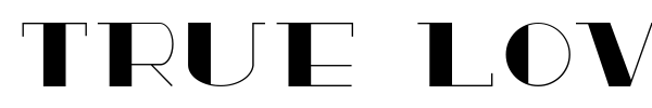 True Love font preview