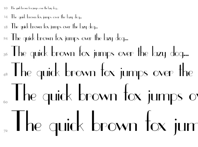 Upper East Side font waterfall