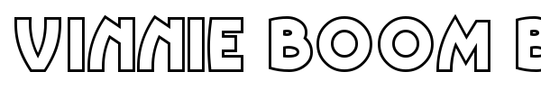 Vinnie Boom Bah NF font