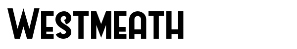 Westmeath font preview