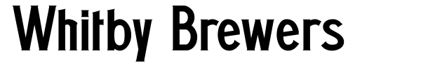 Whitby Brewers font