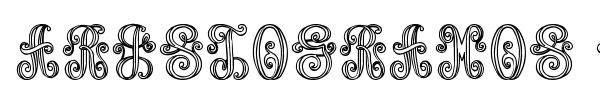 Aristogramos Chernow font
