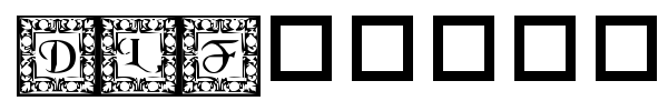 DLFillegreeCaps font