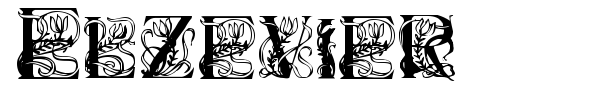 Elzevier font