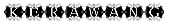 Kerawang font