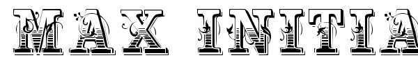 Max Initiale font