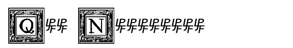 Qua Nauticale font preview