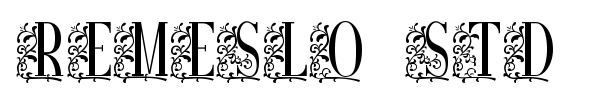 Remeslo STD font