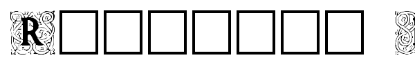 Roycroft Initials font