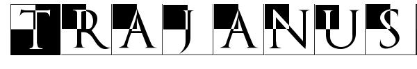TrajanusBricks font preview