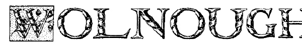 Wolnough Capitals font