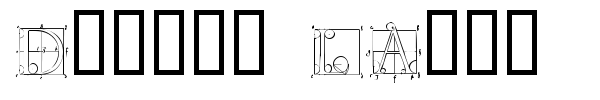 Duerer Latin font preview