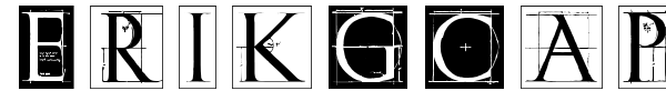ErikGCaps font