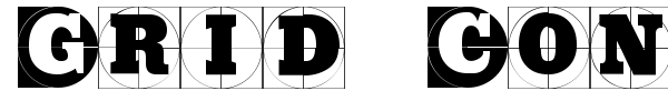 Grid Concrete font preview