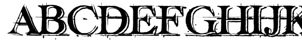 Handwriting Draft Shaded font