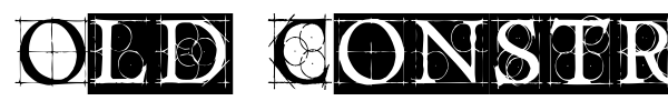 Old Constructed Caps font