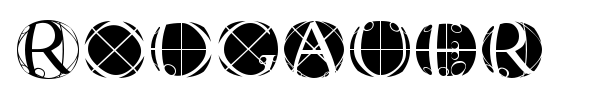 Rodgauer font preview