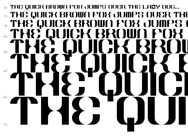 5 Winter Sans font waterfall