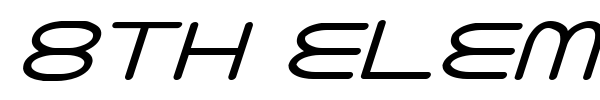 8th Element font