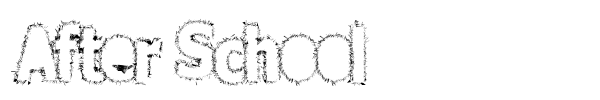 After School font