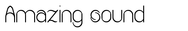 Amazing sound font