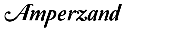 Amperzand font