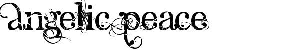 Angelic Peace font