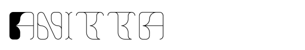 Anitta font preview