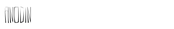Anodin font
