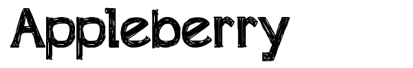 Appleberry font