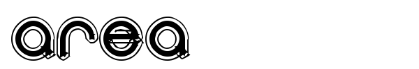 Area font