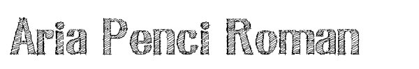 Aria Penci Roman font