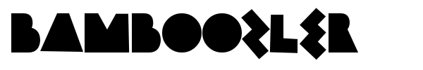 Bamboozler font
