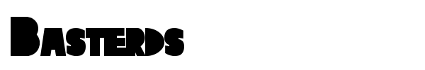 Basterds font