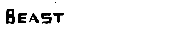 Beast font