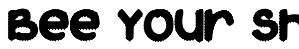 Bee Your Shelf font preview
