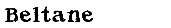 Beltane font