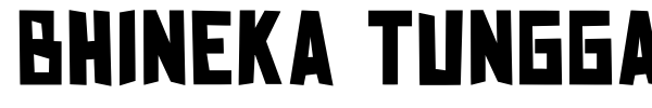 Bhineka Tunggal Ika font