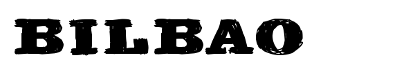 Bilbao font