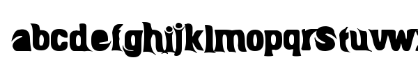Biru-htam-biru font